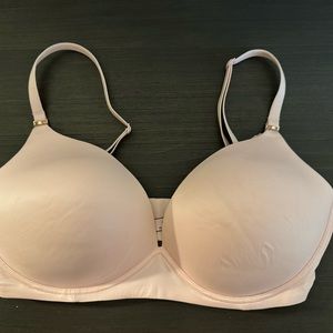 Victorias Secret nursing bra size 36DDD maternity light pink wireless NWOT